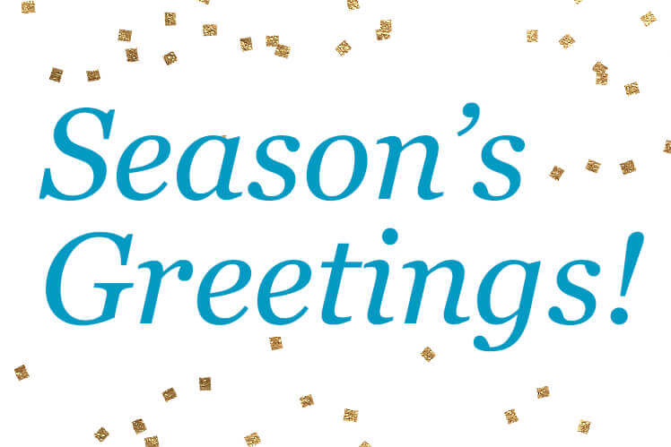 Happy Holidays and Happy 2019 from Westcore Europe